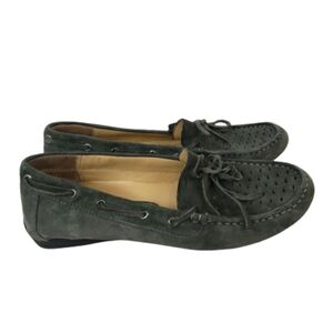 Vaneli gray suede loafers